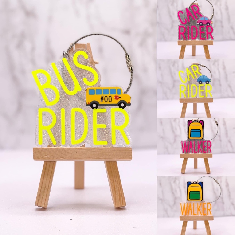 Transportation Keychains 🚗🚌